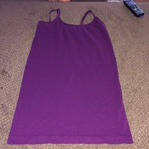 Purple tank top